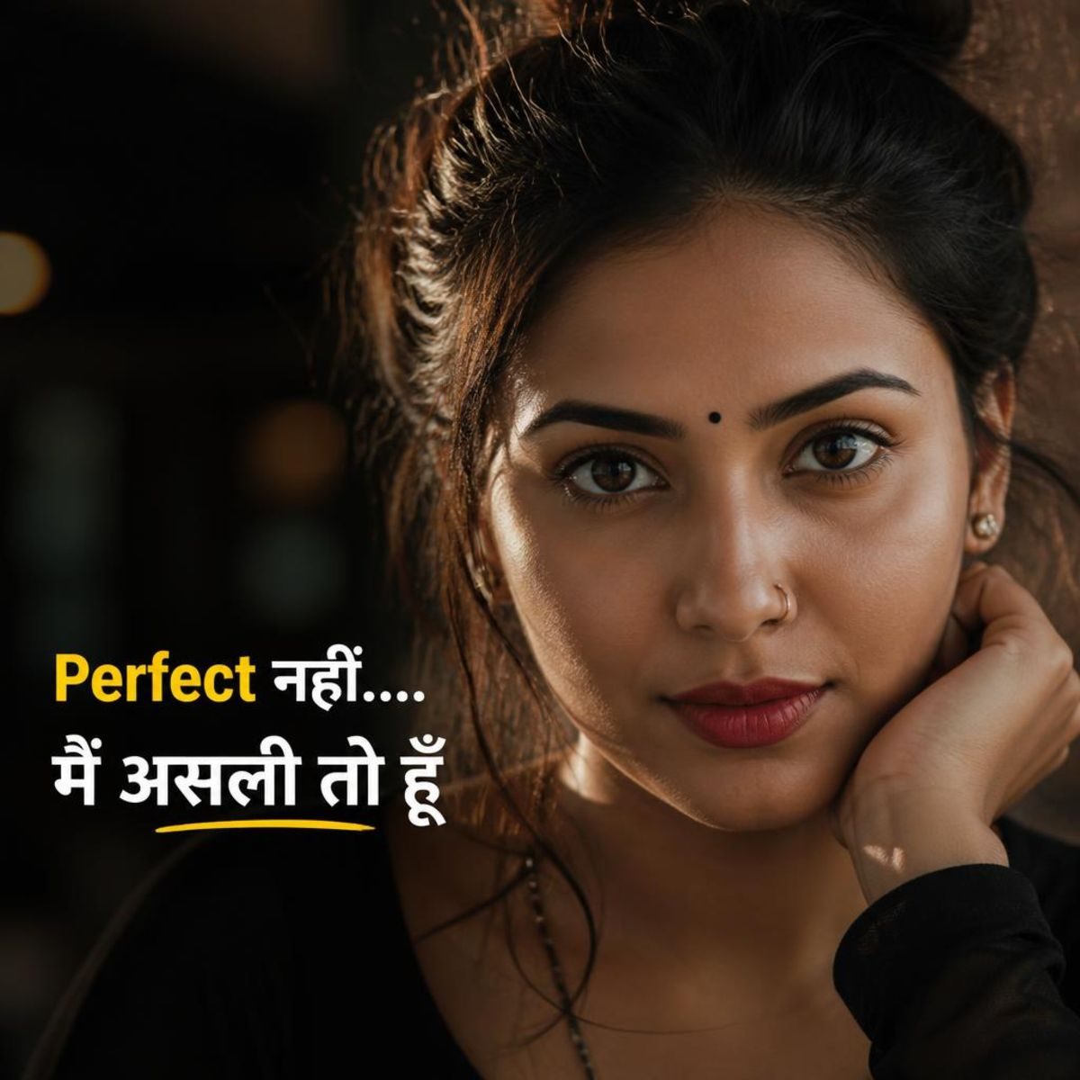 Perfect Nahin…. Main Asli To Hoon