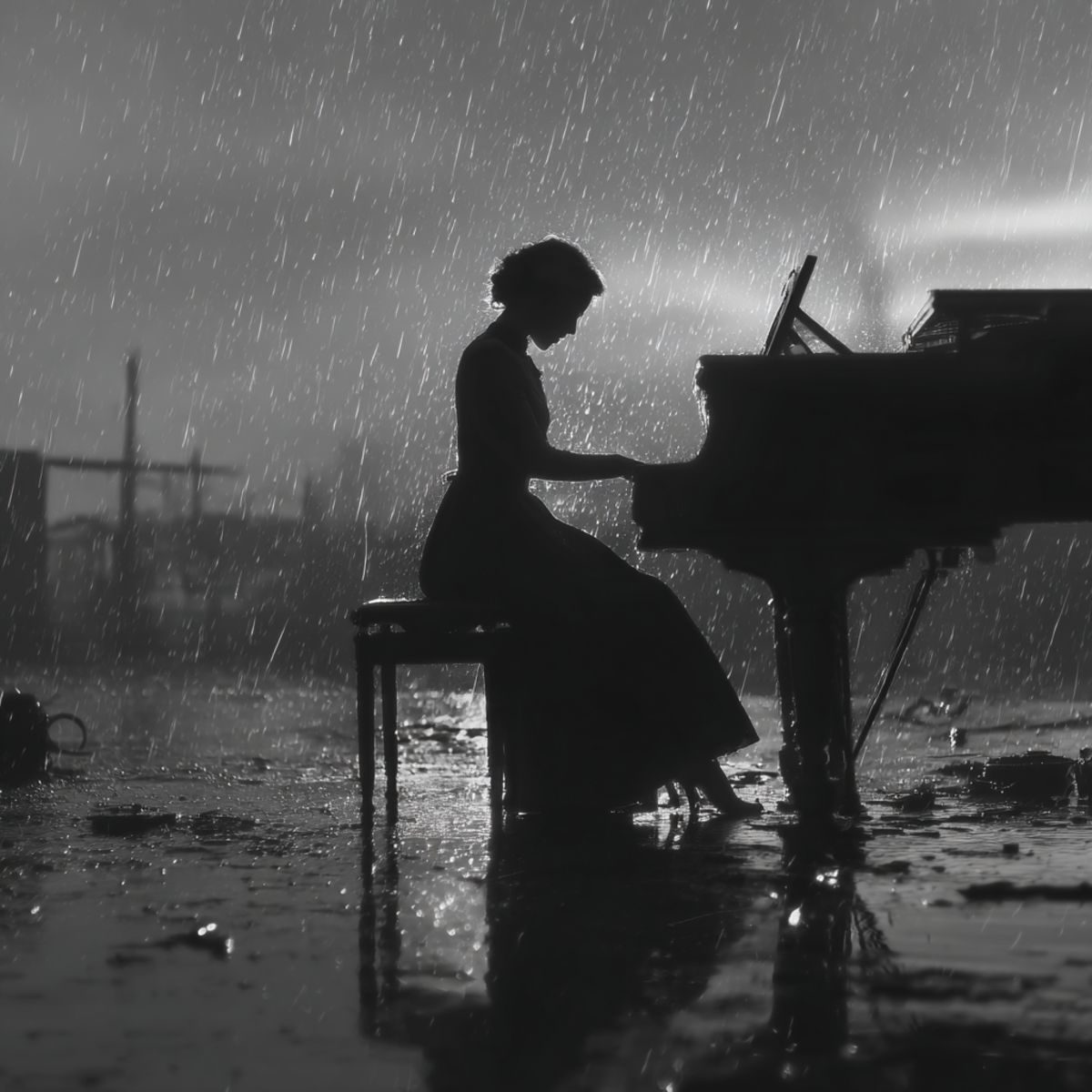 Let the rain wash the static away cover art