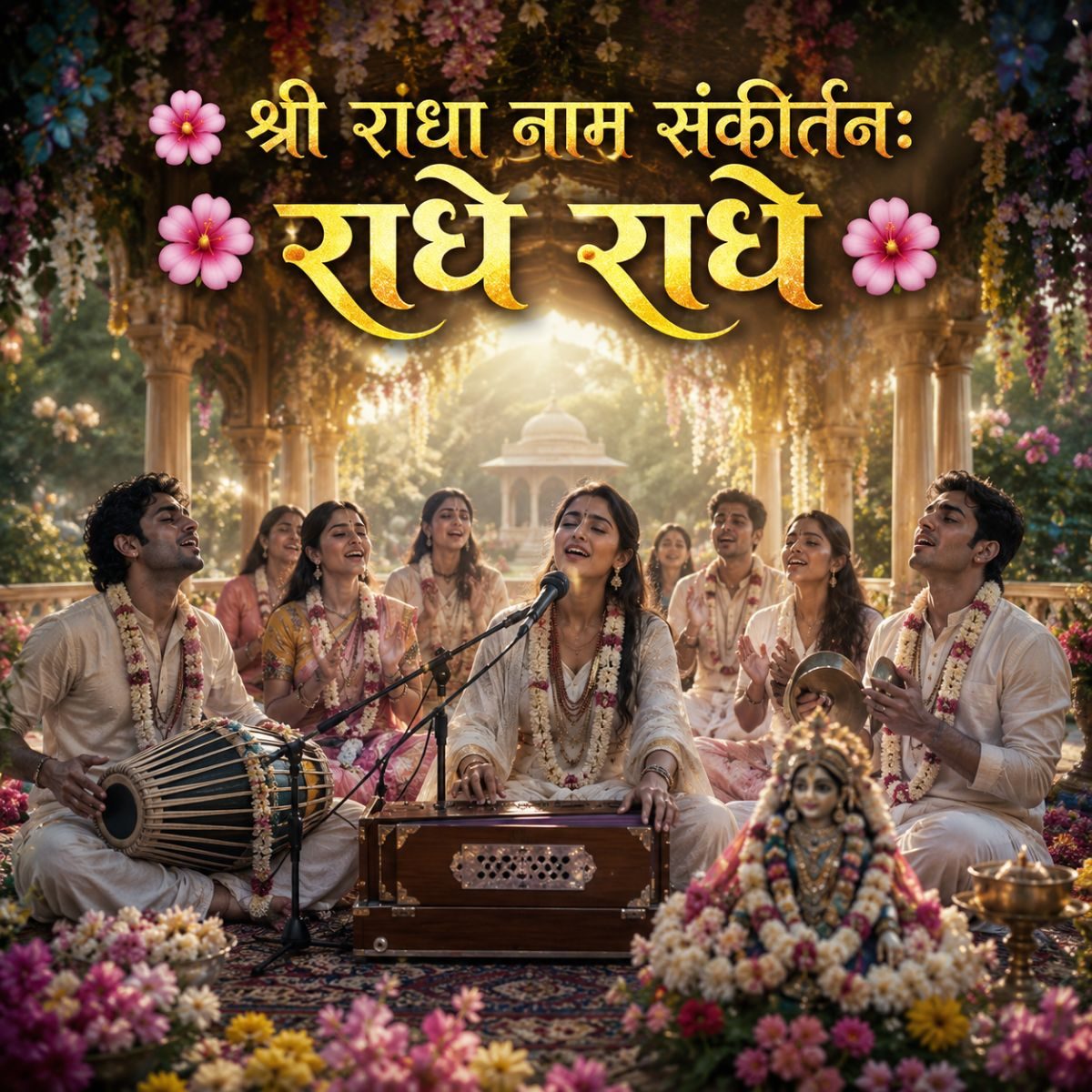 श्री राधा नाम संकीर्तन: राधे राधे